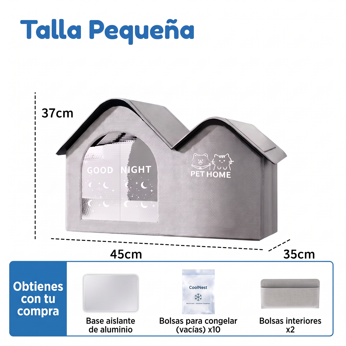Casita refrescante para gatos| CoolNest™