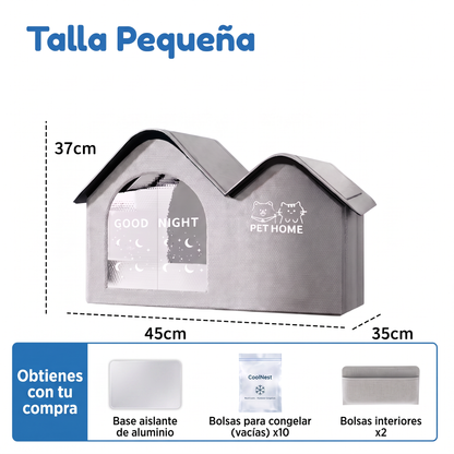 Casita refrescante para gatos| CoolNest™